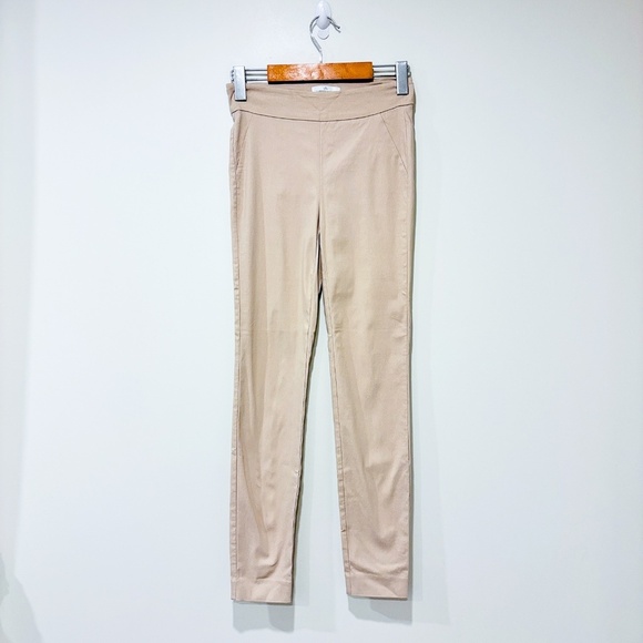 CAMBER & GRACE Beige stretch pants | Fitted skinny silhouette | X-Small * - Picture 5 of 8